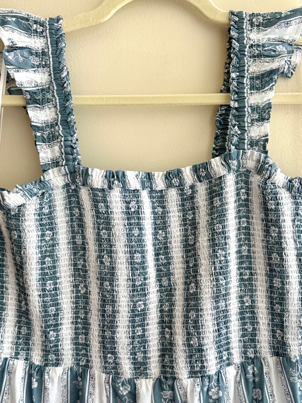 J. Crew Blue and White Striped Midi Dress - Picture 7 of 16